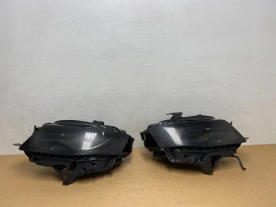 Xenon HID AFS 2009 To 2012 Audi A4 Left+right Set Side Black Headlights