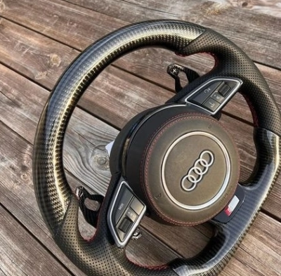 Audi Carbon Fiber Steering Wheel