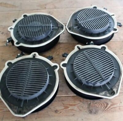 Audi RS Front Bumper Honeycomb Grille (Gray)