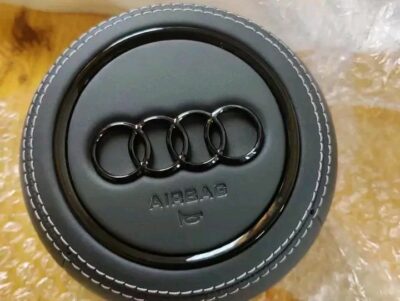 Carbon Fiber Alcantara Leather Airbag Covers For Audi Models