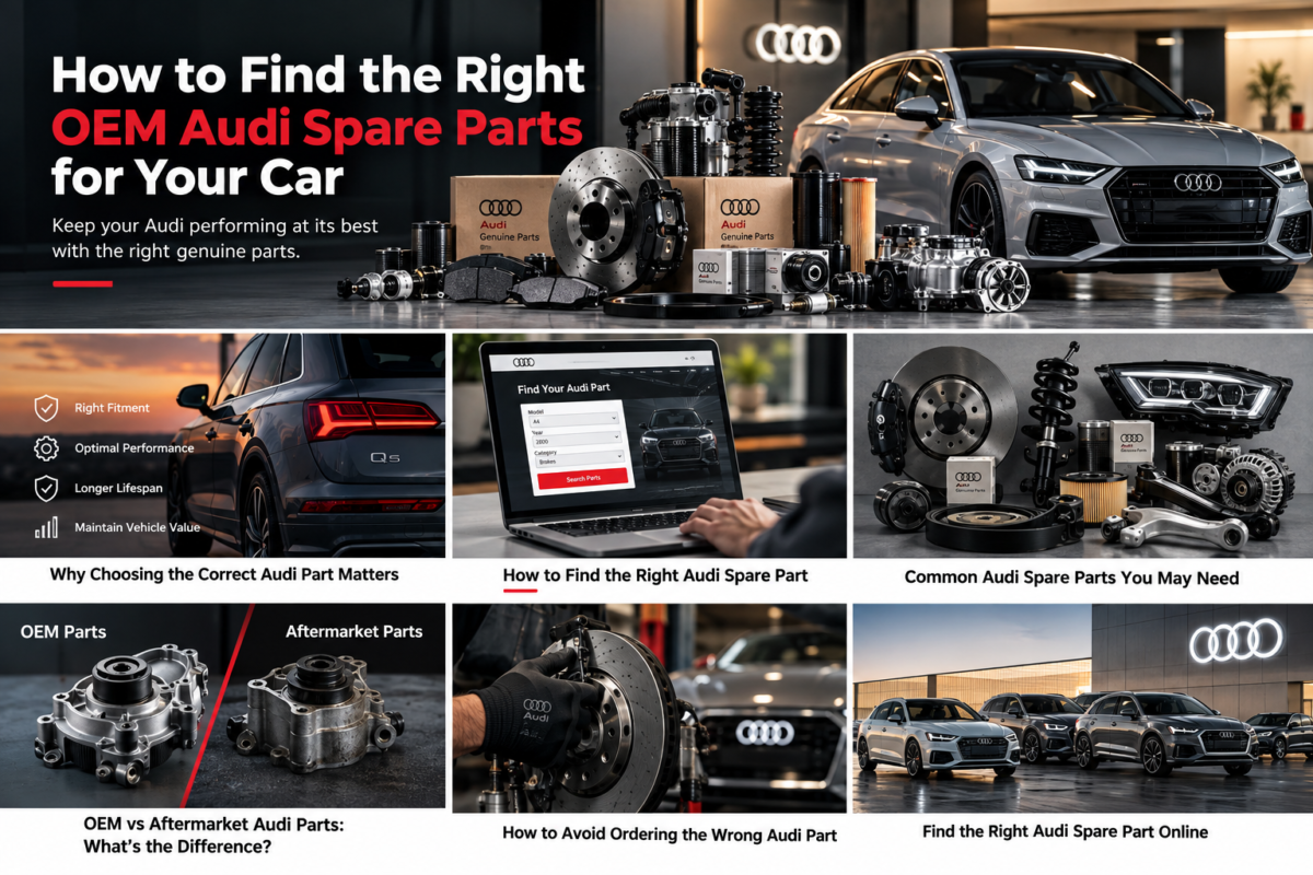 Audi OEM spare parts